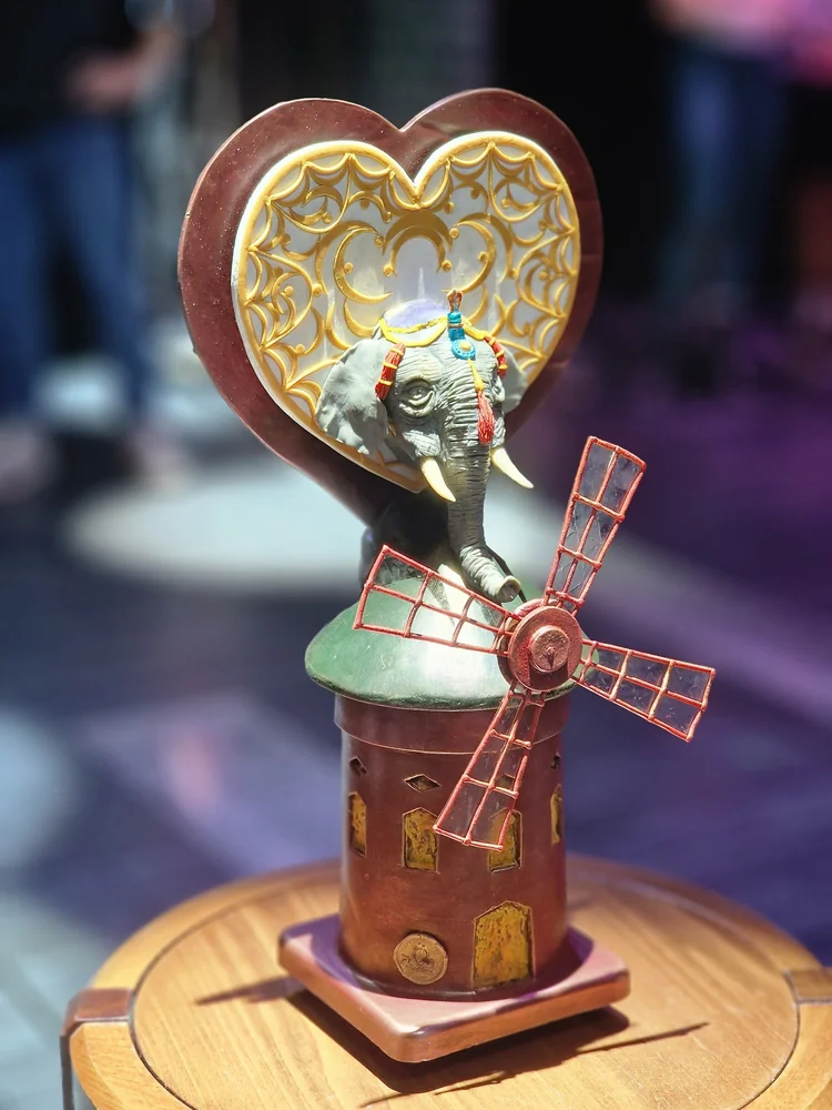 Award-winning chocolate artwork